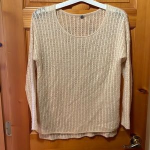Margret O’Leary sheer cashmere sweater